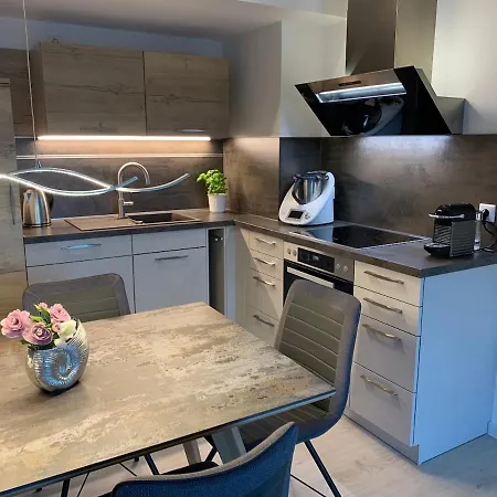 아파트 Stylische Direkt Am Mit Balkon Und Saisonalem Strandkorb *