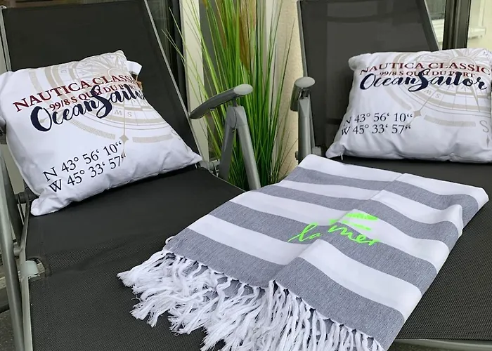 Stylische Direkt Am Mit Balkon Bis Zu 6 Personen Apartment